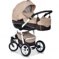 Коляска Riko Nano 3в1 Cafe late 08 Бежевый