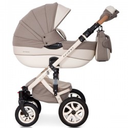 Коляска Riko Brano Ecco 3 в1 Cafe late 14 бежевый