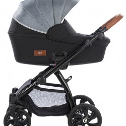 Коляска TUTIS 2 в 1 AERO METEORIT Стальной