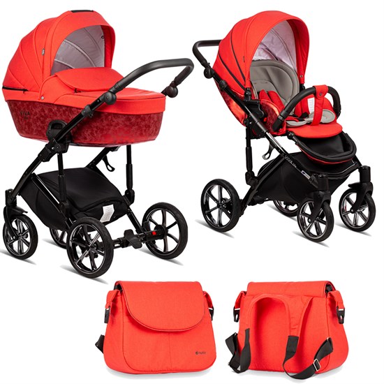 Коляска TUTIS 2 в 1 VIVA LIFE MAJESTIC RUBY