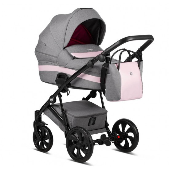 Коляска TUTIS 2 в 1 ZIPPY NEW RASPBERRY