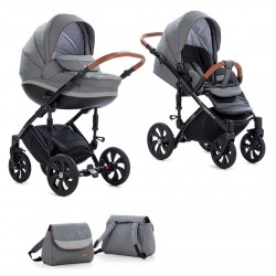 Коляска TUTIS 2 в 1 MIMI STYLE DARK RHOMBUS