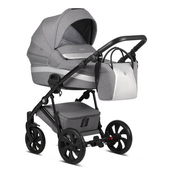 Коляска TUTIS 2 в 1 ZIPPY NEW SILVER