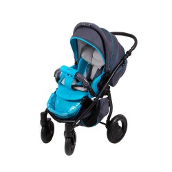 Прогулочная коляска TUTIS ZIPPY SPORT PLUS Серый/синий