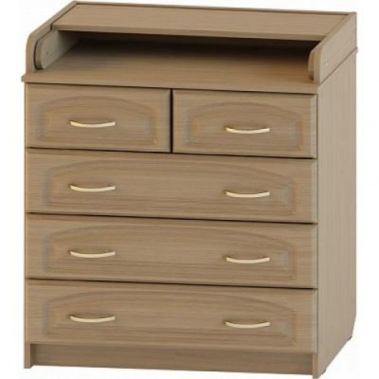 Комод Атон КР 80 К/5 ПВХ бук