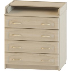 Комод Атон КР 80 К/5 ПВХ клен