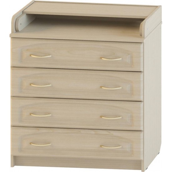 Комод Атон КР 80 К/5 ПВХ клен