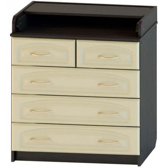 Комод Атон КР 80 К/5 ПВХ венге/ваниль