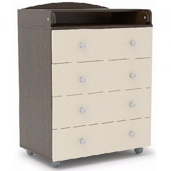 Комод СКВ 700068-9 цвет венге/бежевый