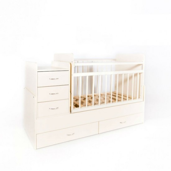 Кровать трансформер Bambini слоновая кость M 01.10.01