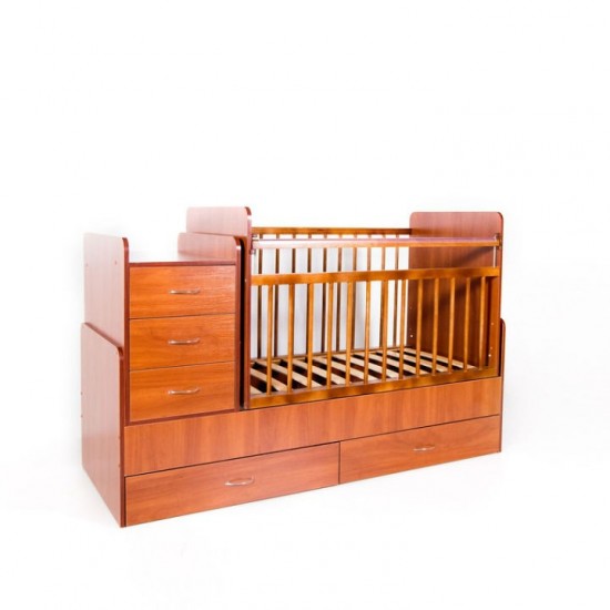 Кровать трансформер Bambini орех M 01.10.01