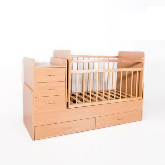 Кровать трансформер Bambini натуральный M 01.10.01