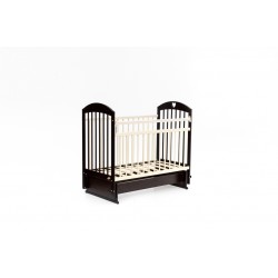 Кроватка Bambini Comfort маятник венге/слоновая кость  М 01.10.20