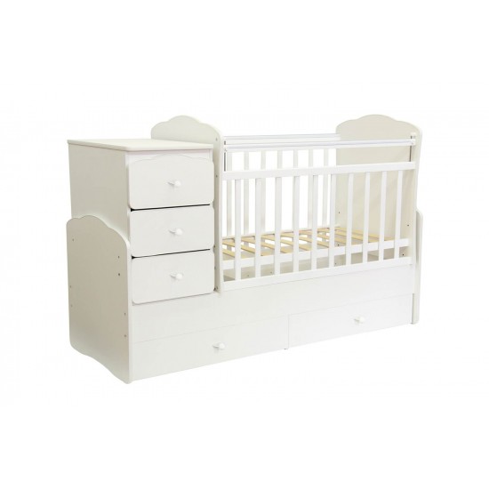 Кровать трансформер Фея 2100 белый