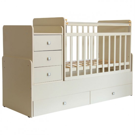 Кровать трансформер Фея 1100 слоновая кость