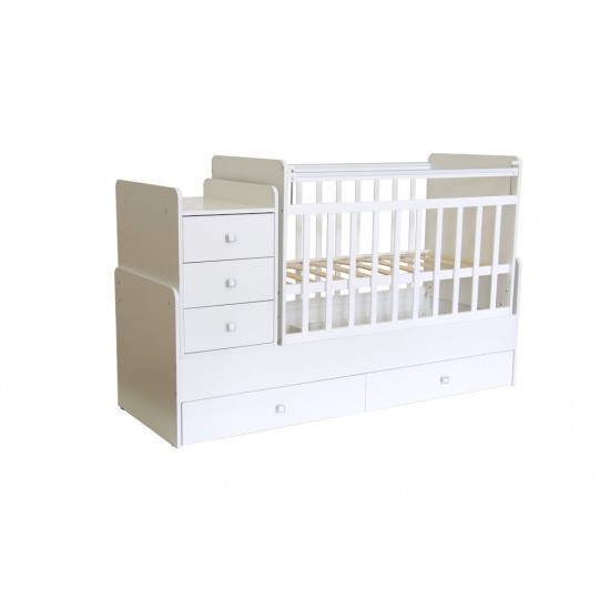 Кровать трансформер Фея 1100 белый