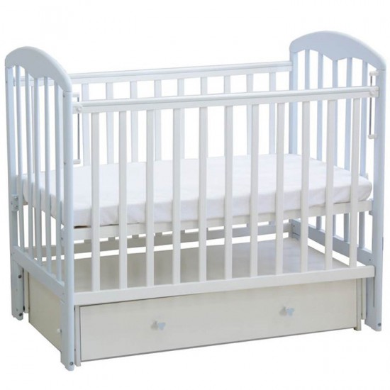 Кроватка детская Фея 328 белый