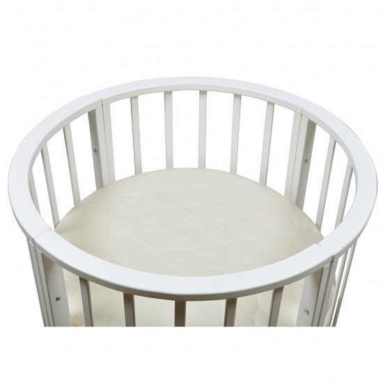 Матрас в круглую кроватку BAMBOLA  ROUN HOLO/KOKOS 8 75*75*8 