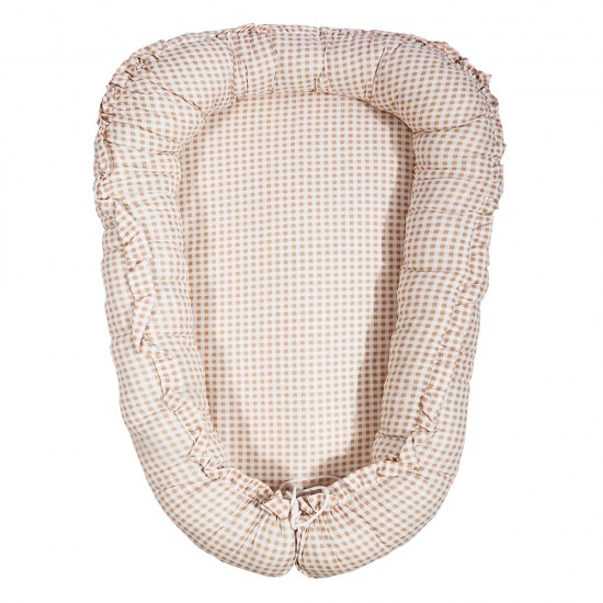 Матрасик для новорожденных BAMBOLA ГНЕЗДЫШКО Кофе