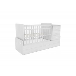 Кровать детская СКВ 534031 цвет белый