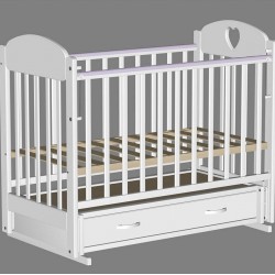 Кровать детская ВЕДРУСС ИРИШКА 3 Белая