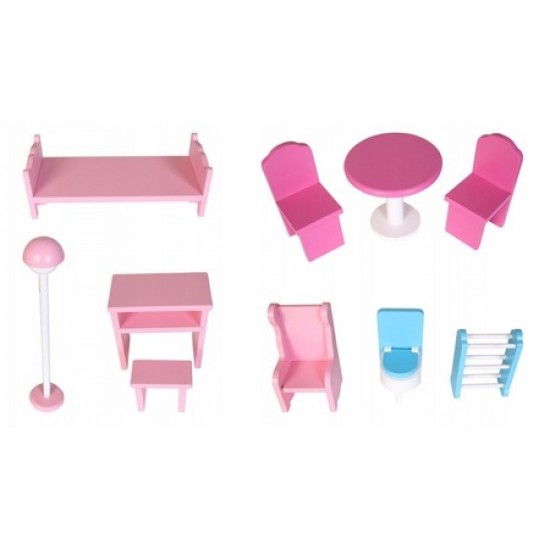  Кукольный домик ECO TOYS Miami (TD027)