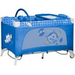Манеж кровать Lorelli Travel Kid 2 Rocker Blue Baby Owl 10080231418