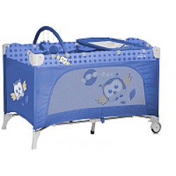 Манеж кровать Lorelli Travel Kid 2 Blue Baby Owl 10080221418