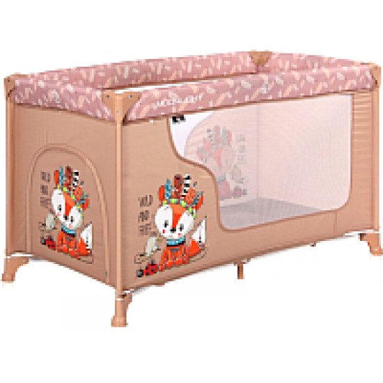 Манеж кровать Lorelli Moonlight 1 Beige Foxy 10080392042