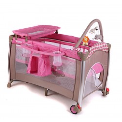 Манеж кровать PITUSO FLORA GRILS TOYS БЕЗ КАПОРА
