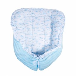 Матрасик для новорожденных BAMBOLA ГНЕЗДЫШКО Голубой