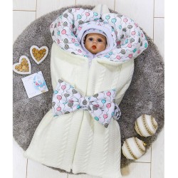 Конверт на выписку АРГО Bunnyphant Белый