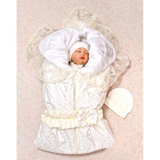 Конверт на выписку АРГО КОРОНА нарядный ВЕСНА/ОСЕНЬ