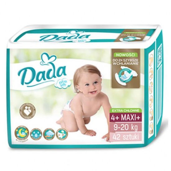 Подгузники Dada Extra Soft Maxi 4+ 42шт (9-20кг)