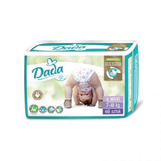 Подгузники Dada Extra Soft Maxi 4 46шт (7-18 кг)