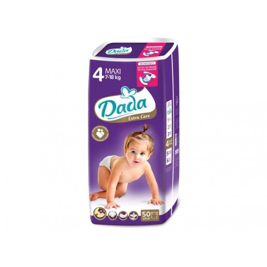 Подгузники Dada Extra Care Maxi 4 50шт (7-18 кг)