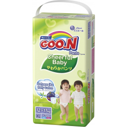 Подгузники-трусики Goo.N Сheerful Baby ХL (12-17кг) 42шт