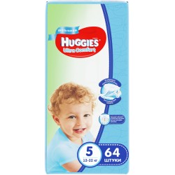 Подгузники Huggies Ultra Comfort Giga 5 Boy 64шт (12-22кг)