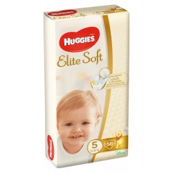 Подгузники Huggies Elite Soft 5 Mega 56шт (12-22 кг)