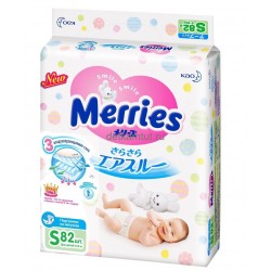 Подгузники Merries S 82шт (4-8 кг)