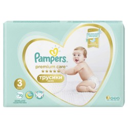 Подгузники-трусики Pampers Premium Care 3 Midi 70шт (6-11кг)