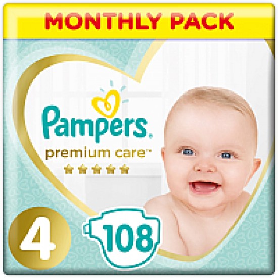 Подгузники Pampers Premium Care 4 Maxi 108шт (9-14кг)
