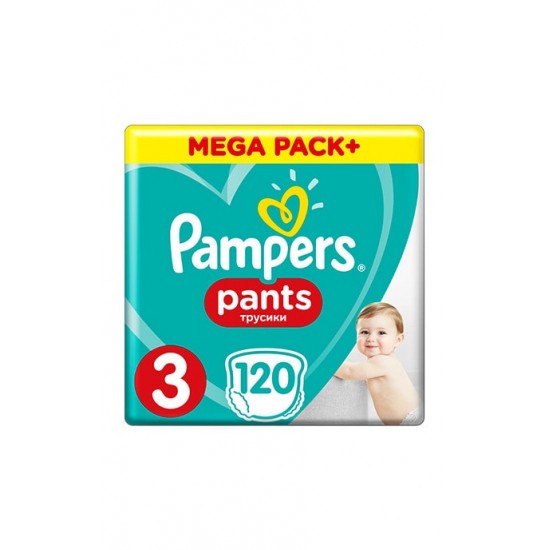Подгузники-трусики Pampers Pants 3 Midi 120шт (6-11кг)