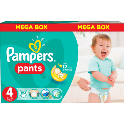 Подгузники-трусики Pampers Pants 4 Maxi 104шт (9-15кг)