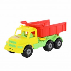 Игрушечный автомобиль самосвал №1 жёлтый/красный Буран Полесье 43627