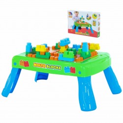 Детский игровой набор с конструктором 20 элементов Полесье 57983