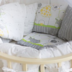 Комплект постельного белья Баю-Бай Дружба 5 предметов К51-Д3 зеленый
