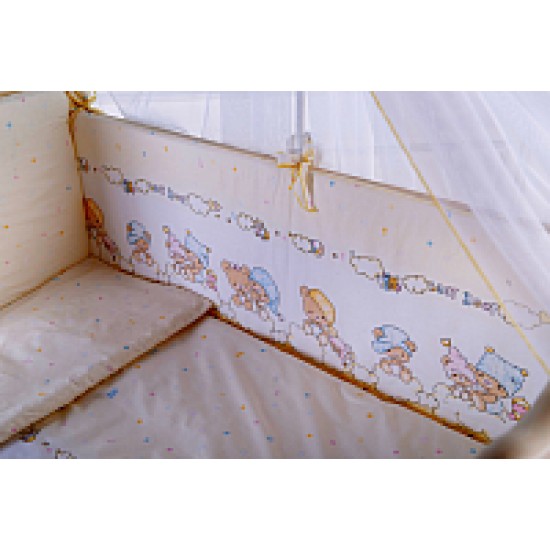 Комплект постельного белья Баю-Бай Мечта 3 предмета К30-М2 бежевый