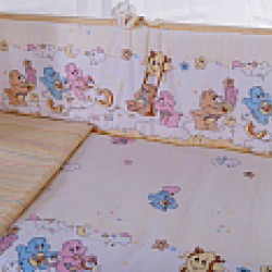 Комплект постельного белья Баю-Бай Забава 5 предметов К50-З2 бежевый