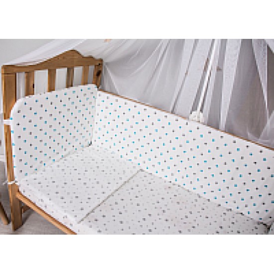 Комплект постельного белья Баю-Бай Геометрия 4 предмета К40-Г1 красный